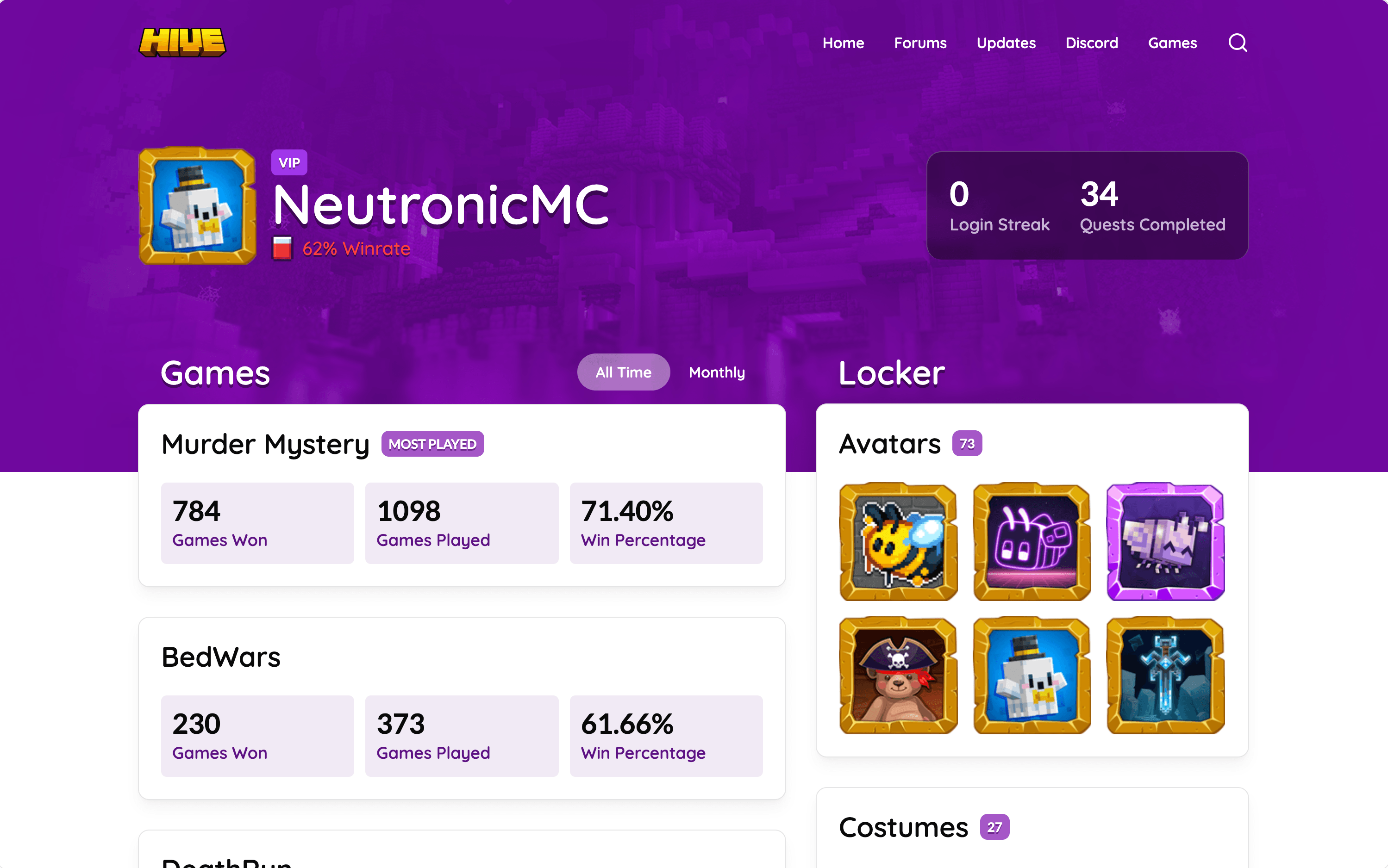 Profiles by Hive Games
