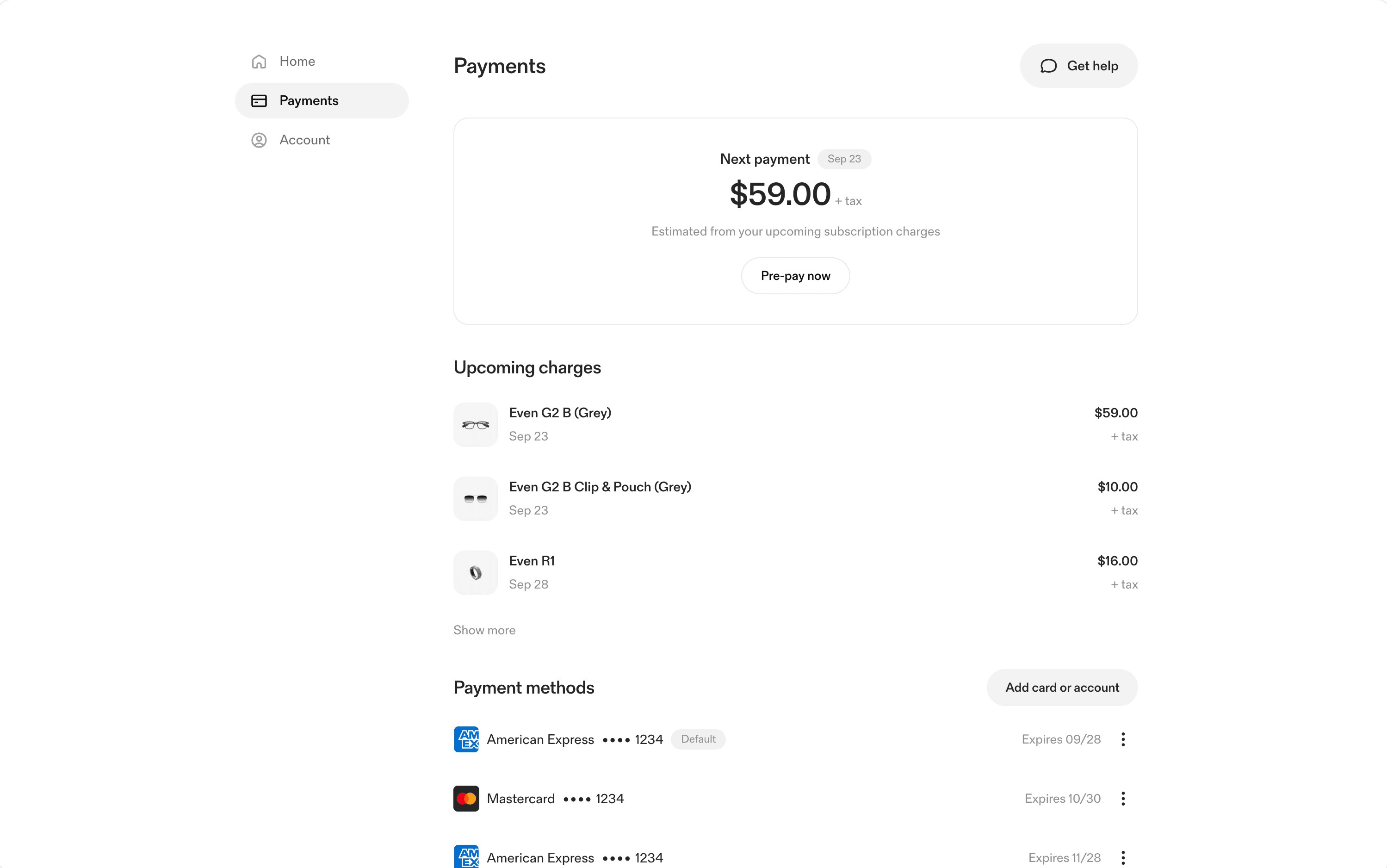 Customer Portal by Whim
